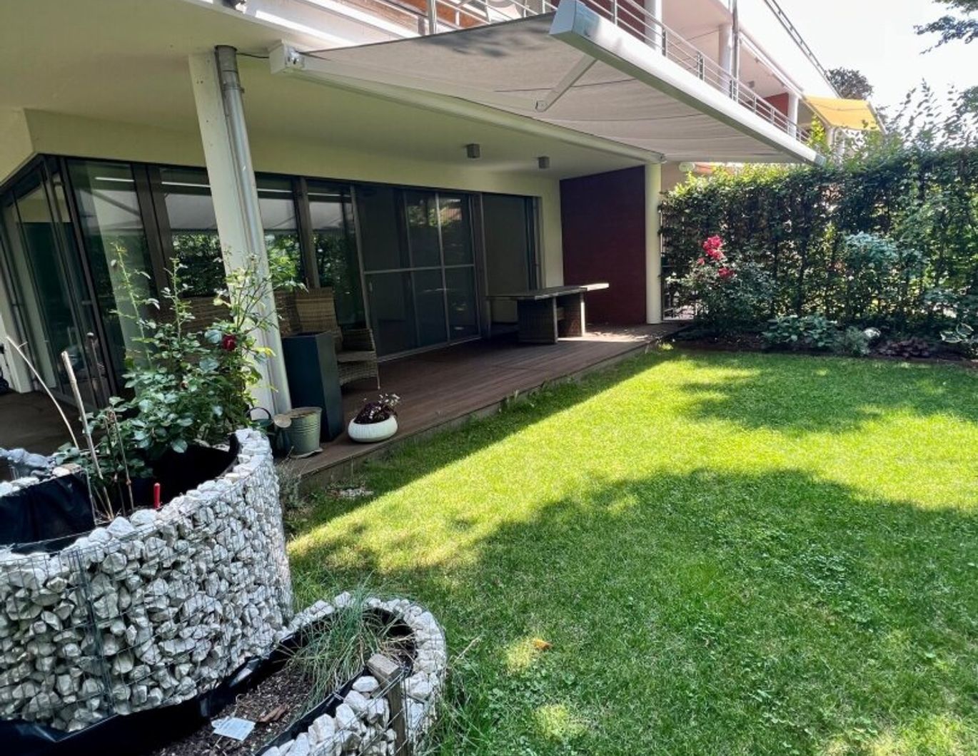 Ruhige 3-Zi.-Gartenwohnung- 5 Gehminuten zum See