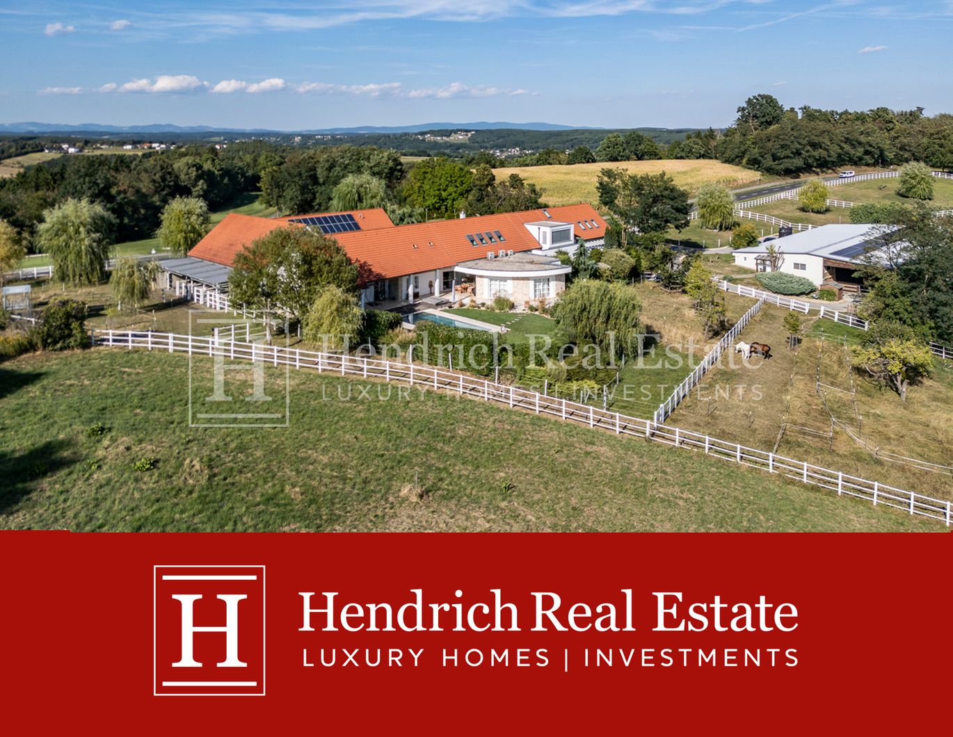 Landhaus der Superlative samt Reitstall in der Golf- und Thermenregion