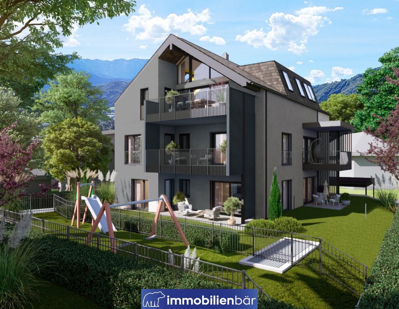 Helle 2-Zimmer-Neubauwohnung mit Balkon - stilvolle Wohnlage - Jetzt Wohnsitz in Gmunden sichern - Haupt- oder Nebenwohnsitz möglich