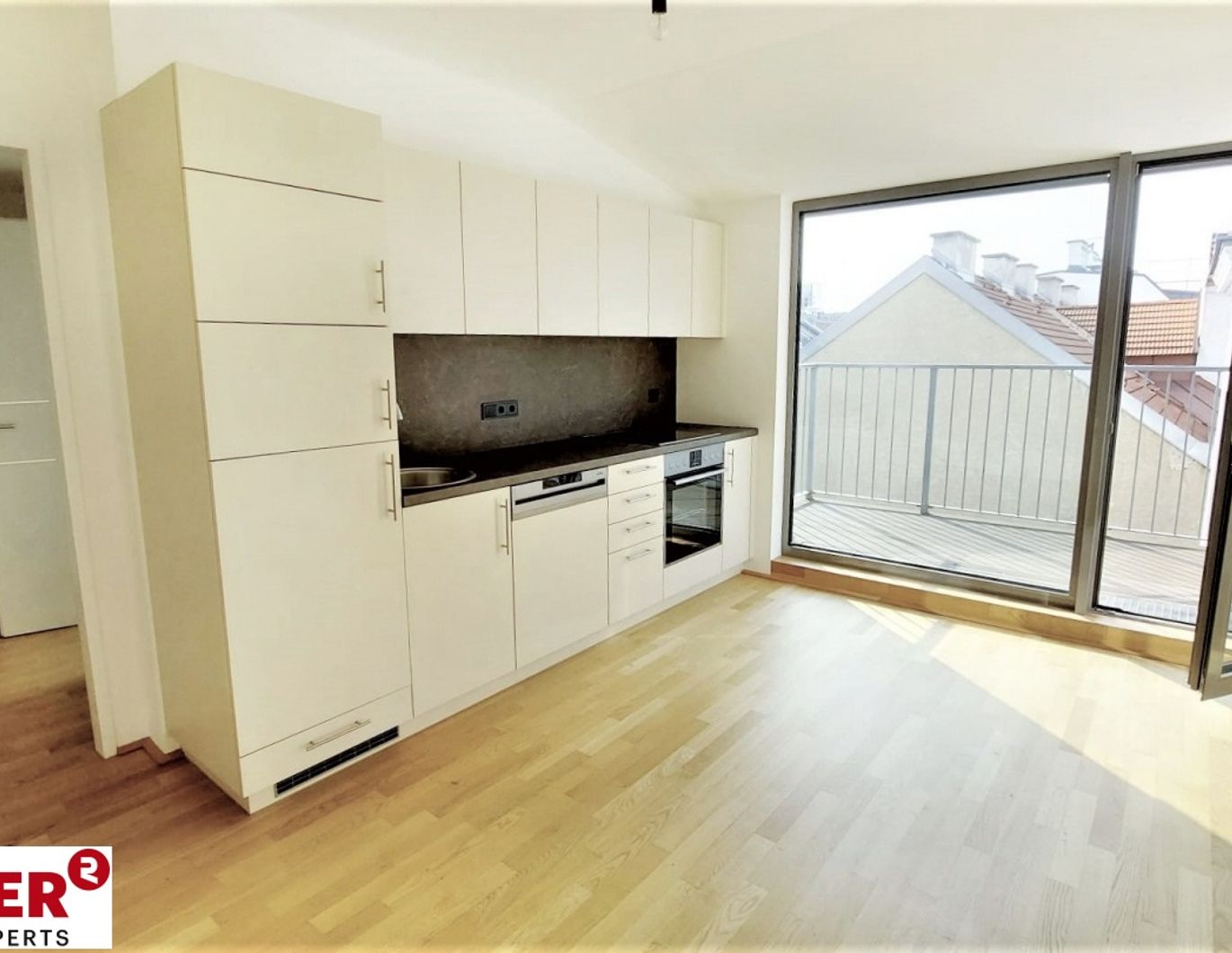 Unbefristetes Zuhause mit Dachterrasse