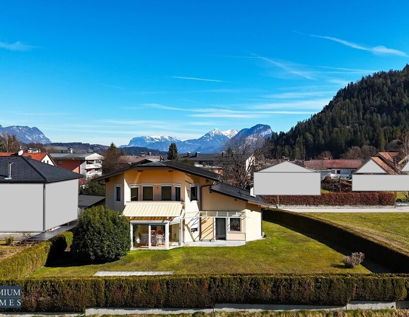 KUNDL - Luxuriöses Landhaus für Ihre Familie - 5 Zimmer, Balkon, Terrasse, Wintergarten und sehr viel Grünfläche