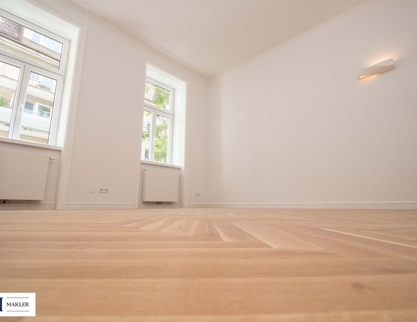 Altbau trifft Moderne - 2-Zimmer-Erstbezug im Erdgeschoß