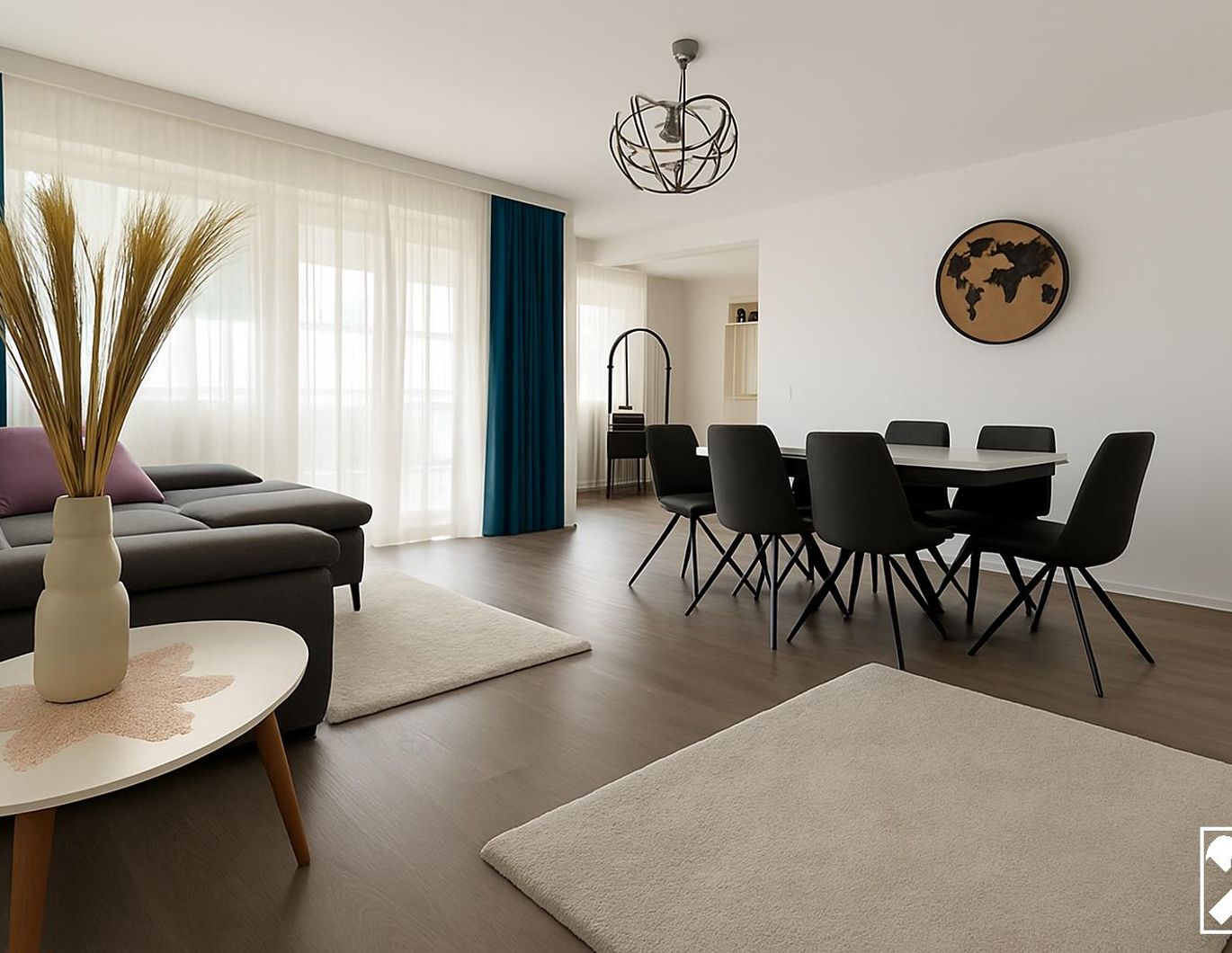 Geräumige Eigentumswohnung mit Loggia in Zentrumsnähe