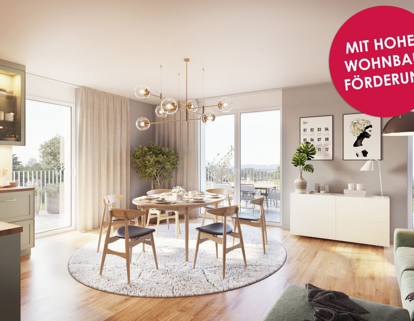 Barrierefreie 2-Zimmer Dachgeschosswohnung mit zwei Terrassen / Top B11