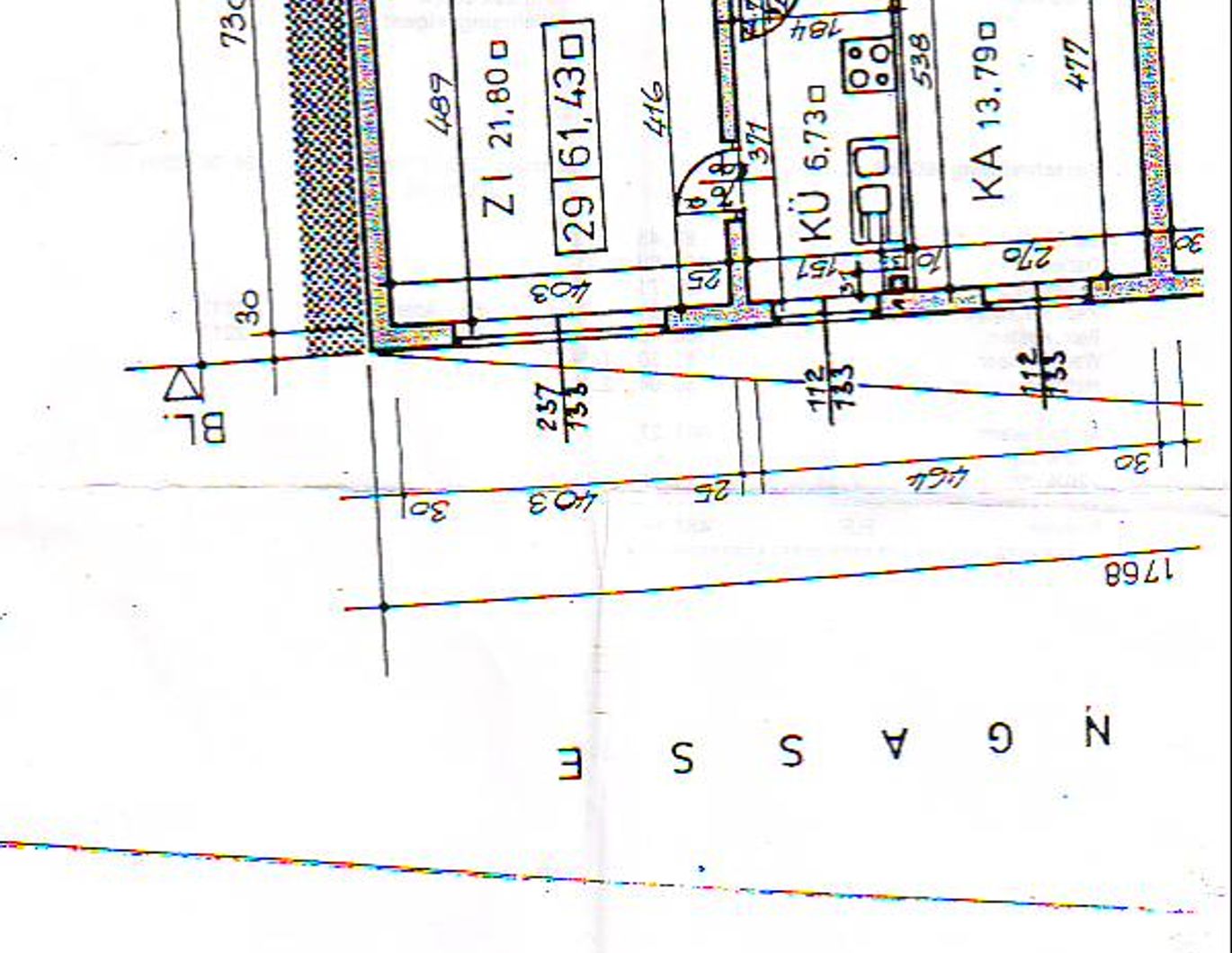 Schöne, helle Wohnung (61,43 m²)