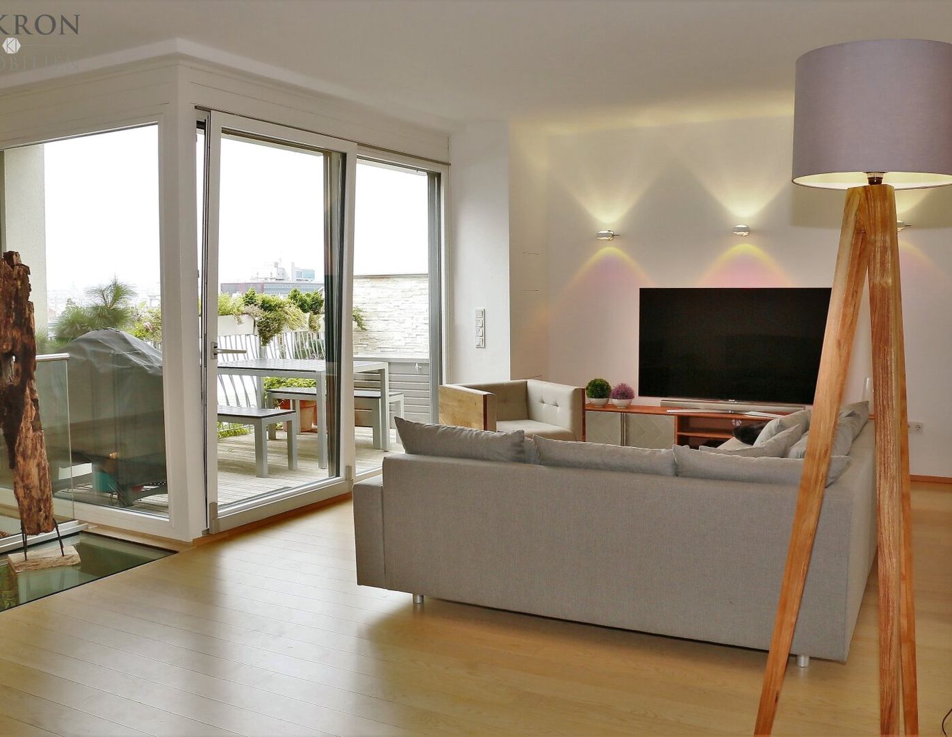 *** Luxus-Penthouse *** Dachterrasse mit 360° Rundblick