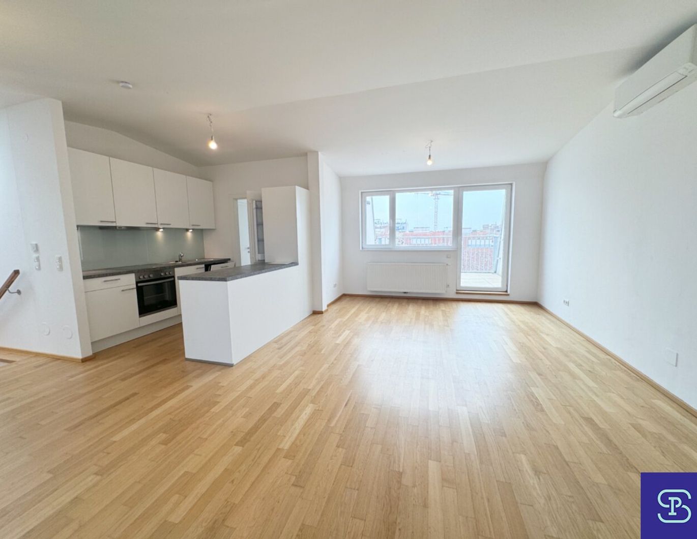 Provisionsfrei: Klimatisierte 104m² DG-Maisonette + 19m² Terrassen mit Einbauküche - 1100 Wien