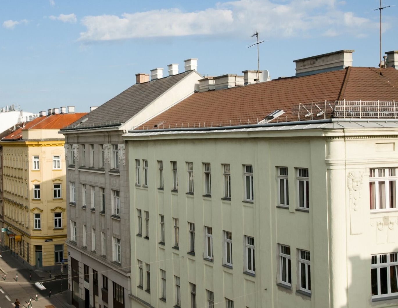Baubewilligter Rohdachboden, Nähe Hütteldorfer Straße und Meiselmarkt