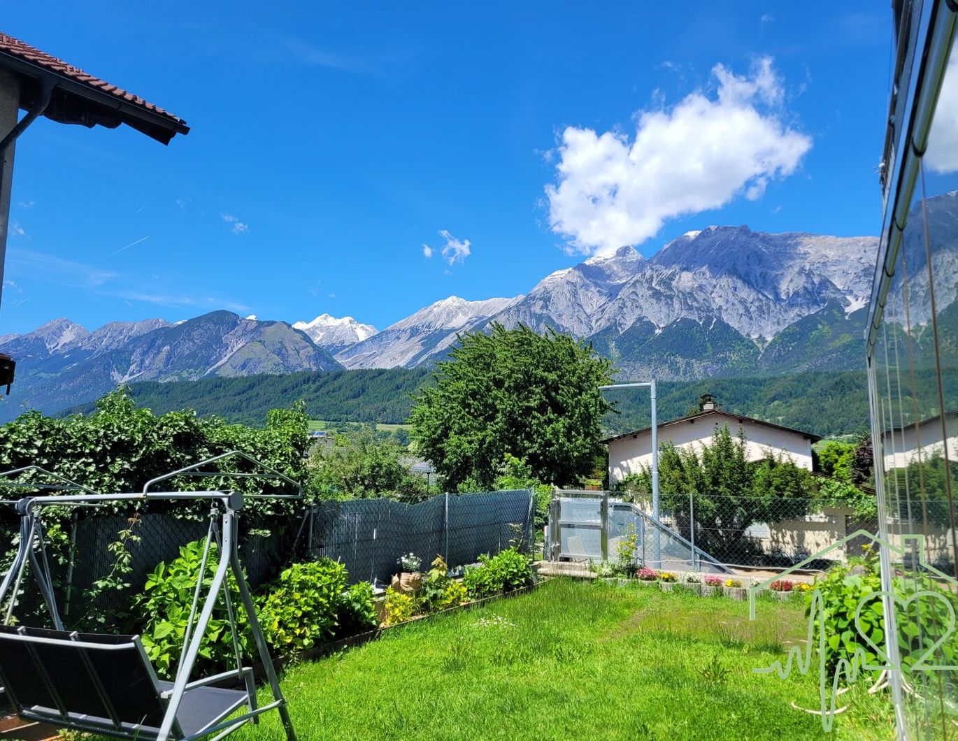 Wohnglück in Volders: 4-Zimmer-Wohnung mit Garten, Wintergarten und TG-Stellplatz!