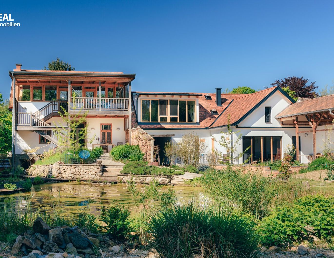 2 Streckhöfe mit idyllischem, naturnahen Garten samt Schwimmteich werden zu einem großen Ganzen!