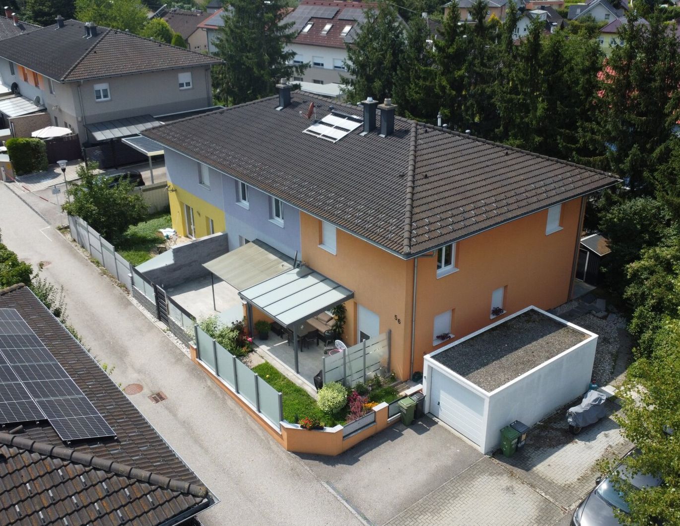 Traumhaftes Reihenhaus in Ansfelden: 5 Zimmer, Keller, Garten, Terrasse und viel Platz! - Sofort Verfügbar