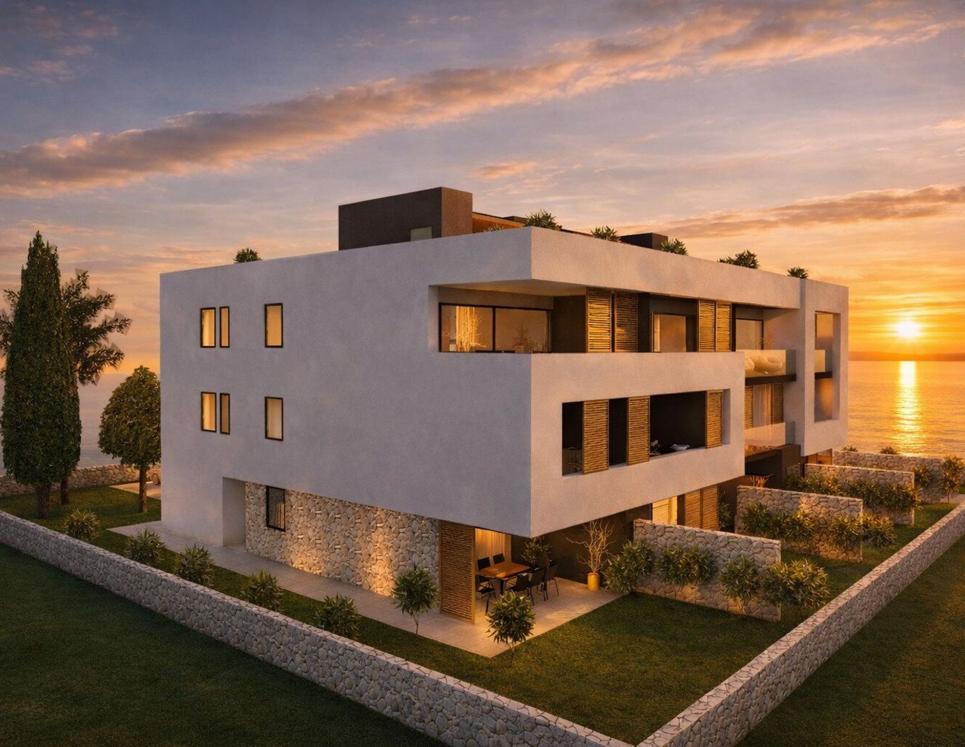 ZADAR Region - Erdgeschossresidenz, wo privater Garten und die Nähe zur Adria ein neues Lebensgefühl formen