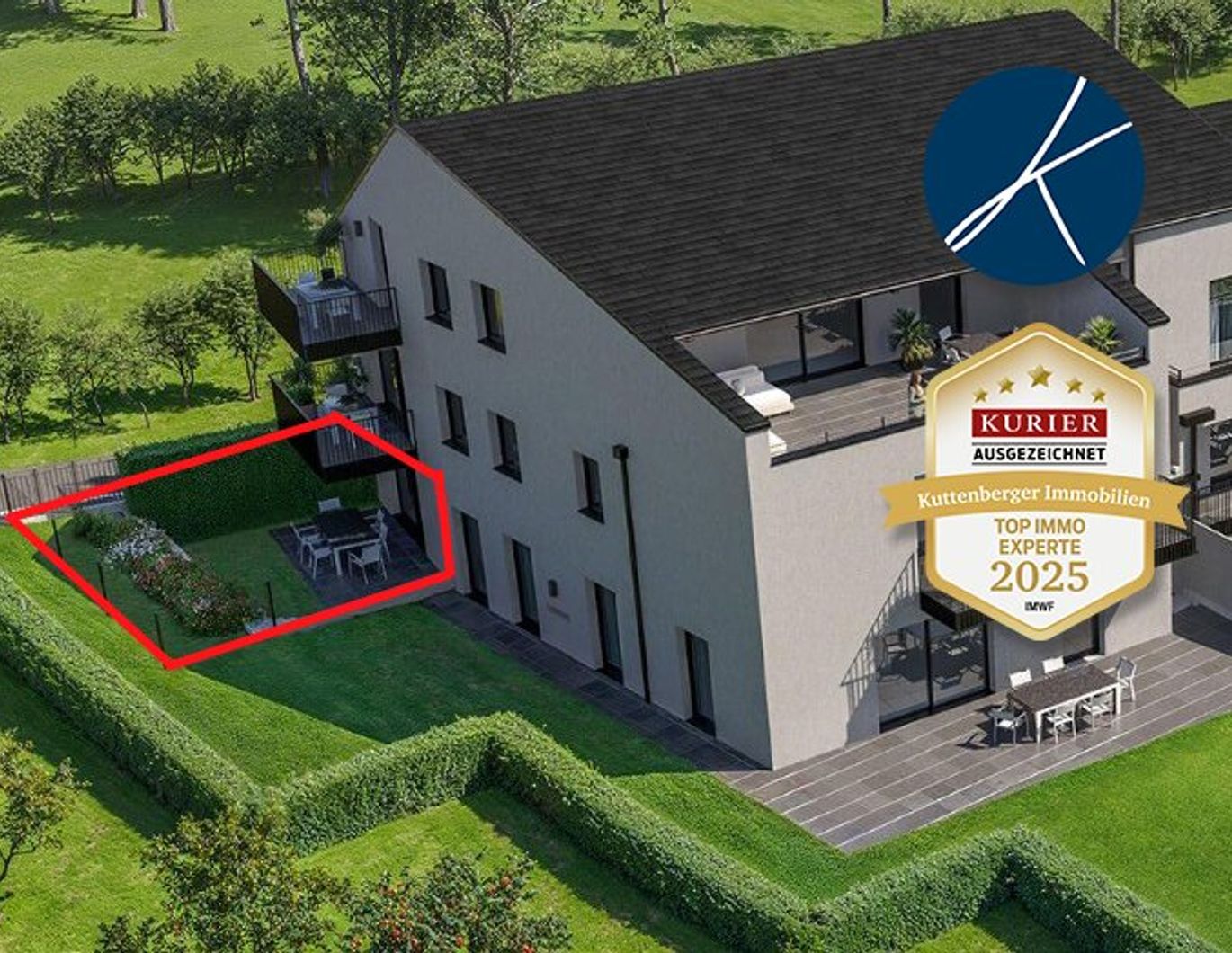 Gemütliche Wohnung mit kleinem Garten & Terrasse (Top 3) - Neubauprojekt am Kremser Steindl
