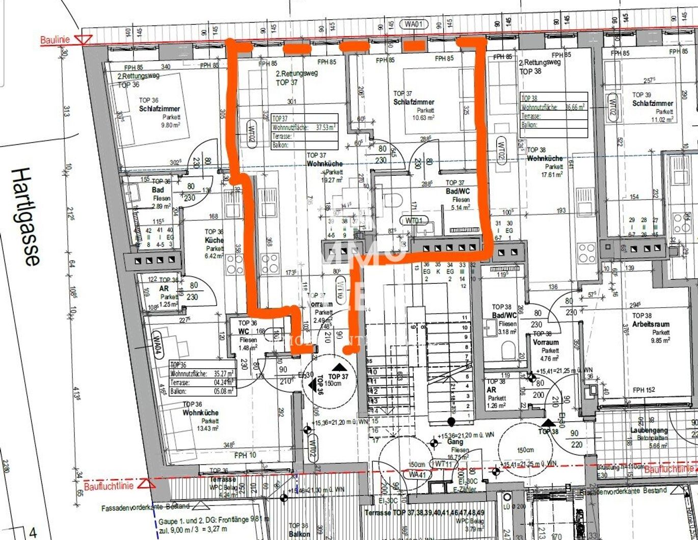 Top Lage!! Nähe U6 JÄGERSTRASSE!! 20. Bezirk!!! 360°- 3D Grad Besichtigung!!!