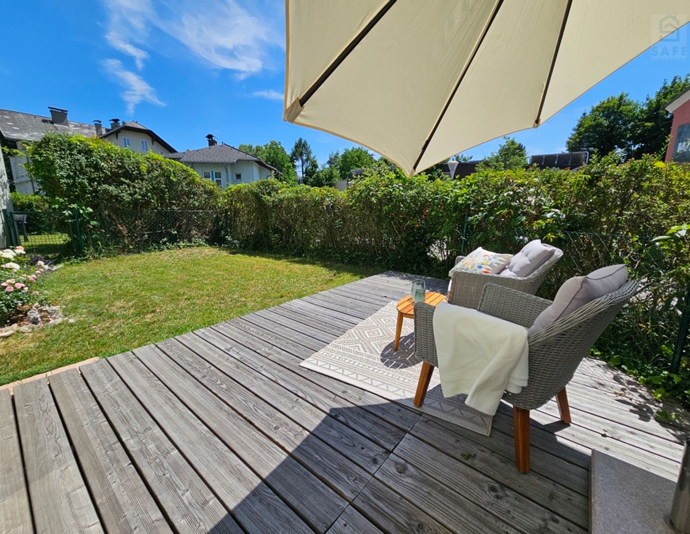 CHARMANTE EG-WOHNUNG MIT SONNIGEM GARTEN UND WINTERGARTEN - FUSSLÄUFIG INS ZENTRUM VON VILLACH