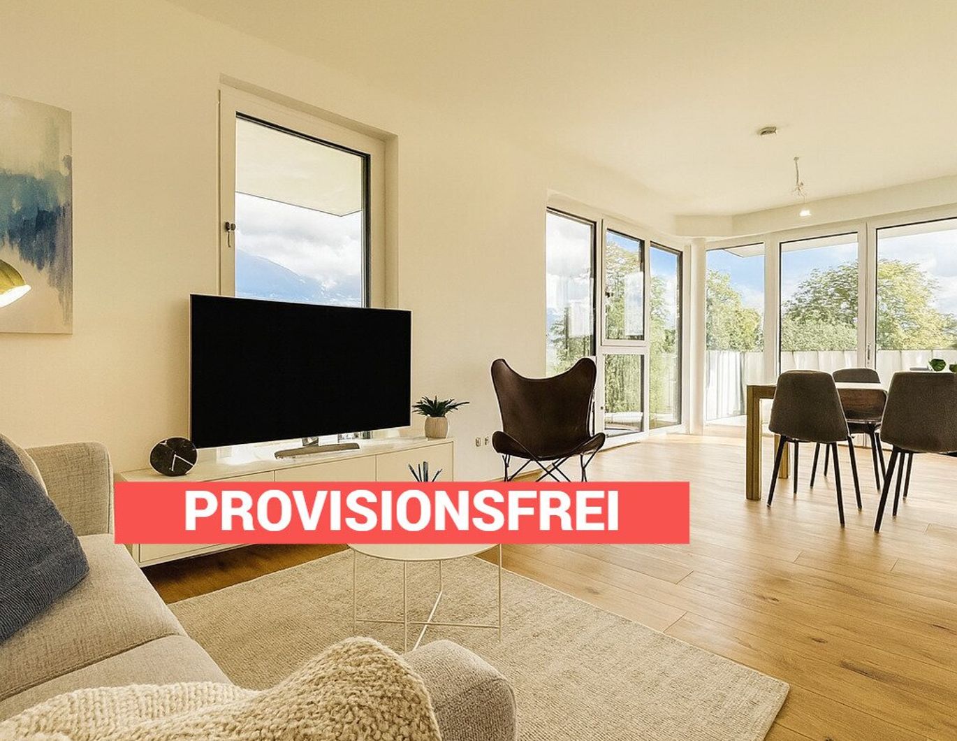 TOP-ANGEBOT: Ca. 51m² große 2/3-Zimmer-NEUBAU-Wohnung mit Balkon in Innsbruck ab sofort zu kaufen!