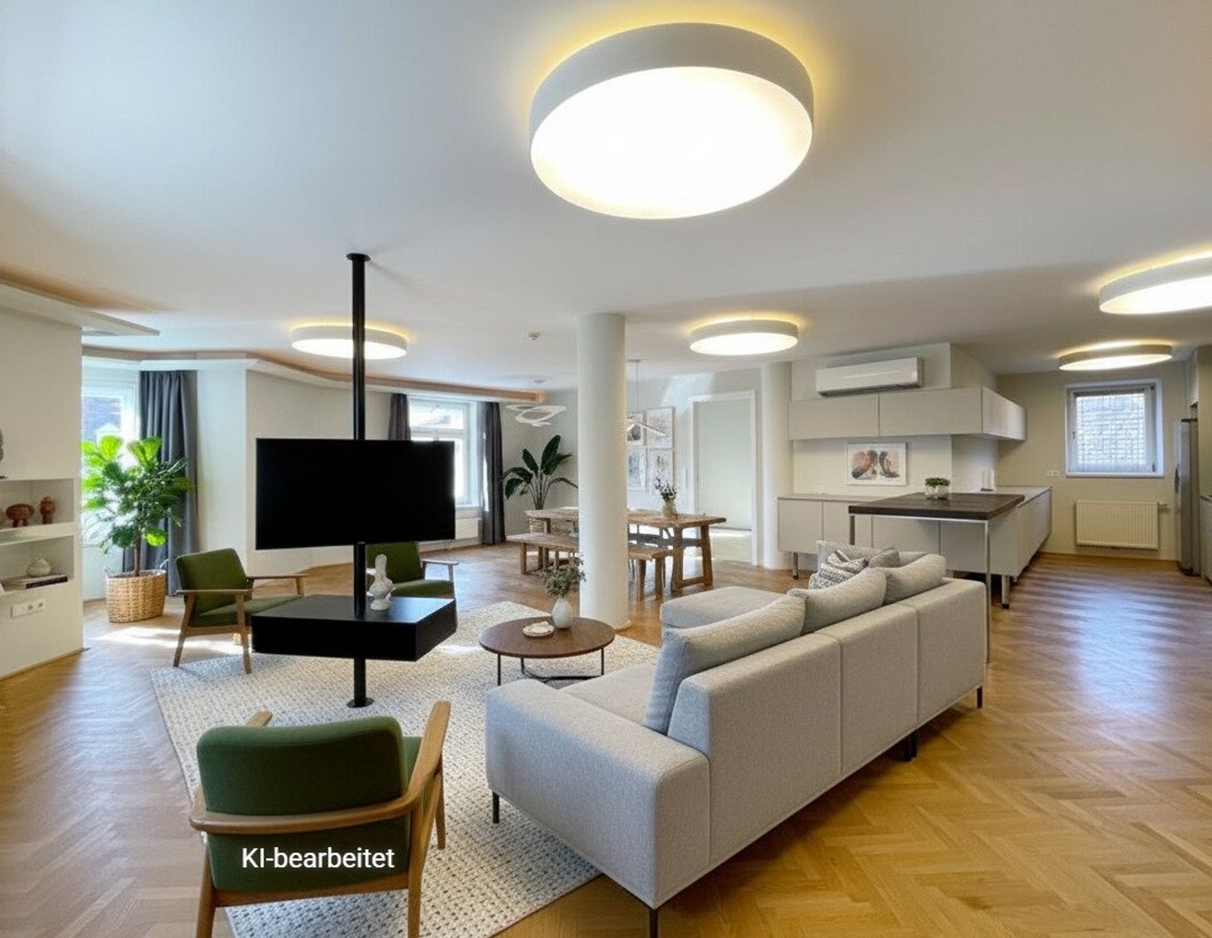 City-Lifestyle pur - Großzügige 146 m² Wohnung nahe Kunsthaus