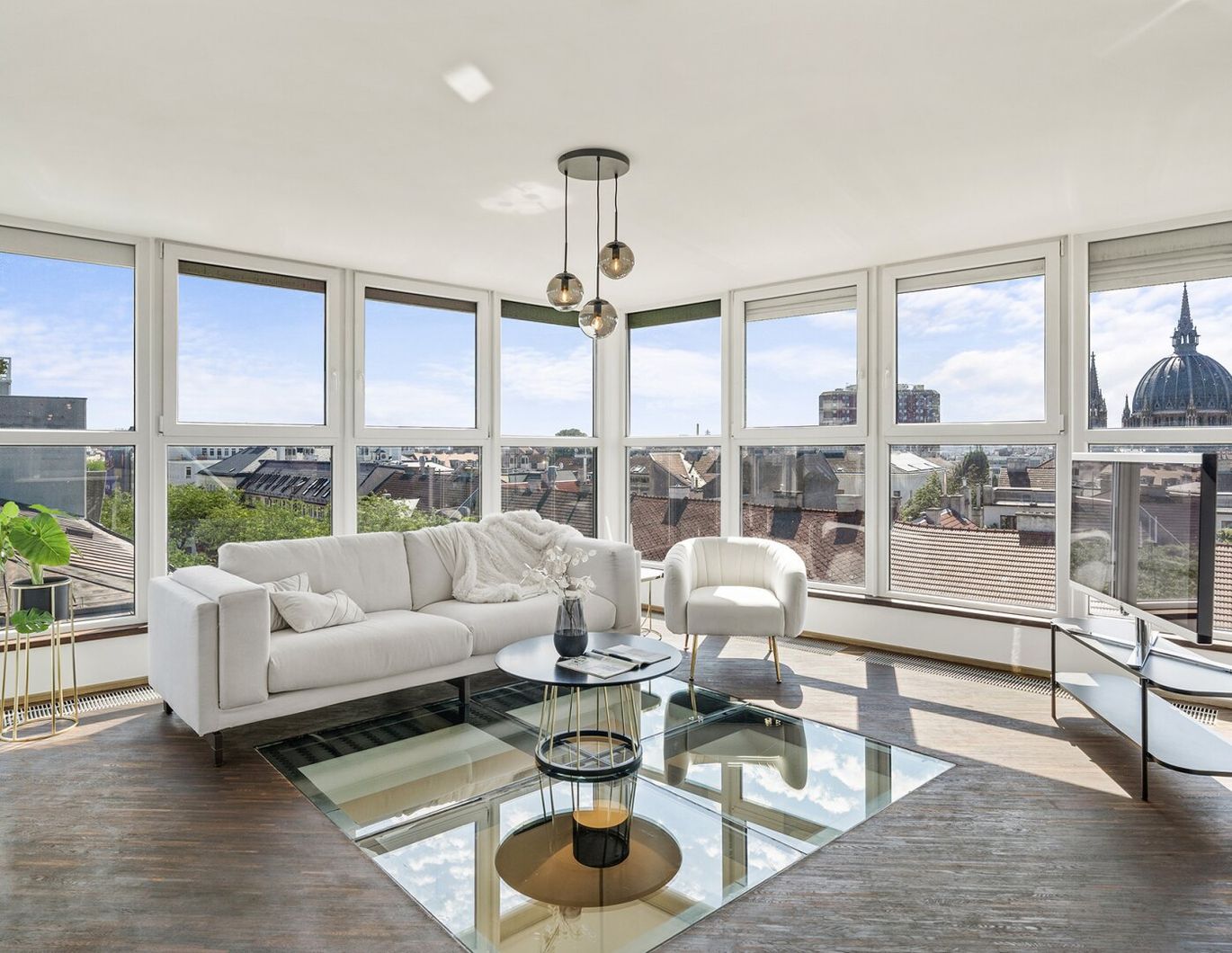 Licht Luft Luxus - Exklusive Dachgeschoss-Maisonette mit Terrassen & 360° Panoramablick