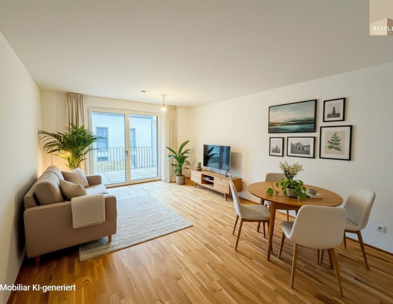 Neubauwohntraum mit Balkon in Baden!