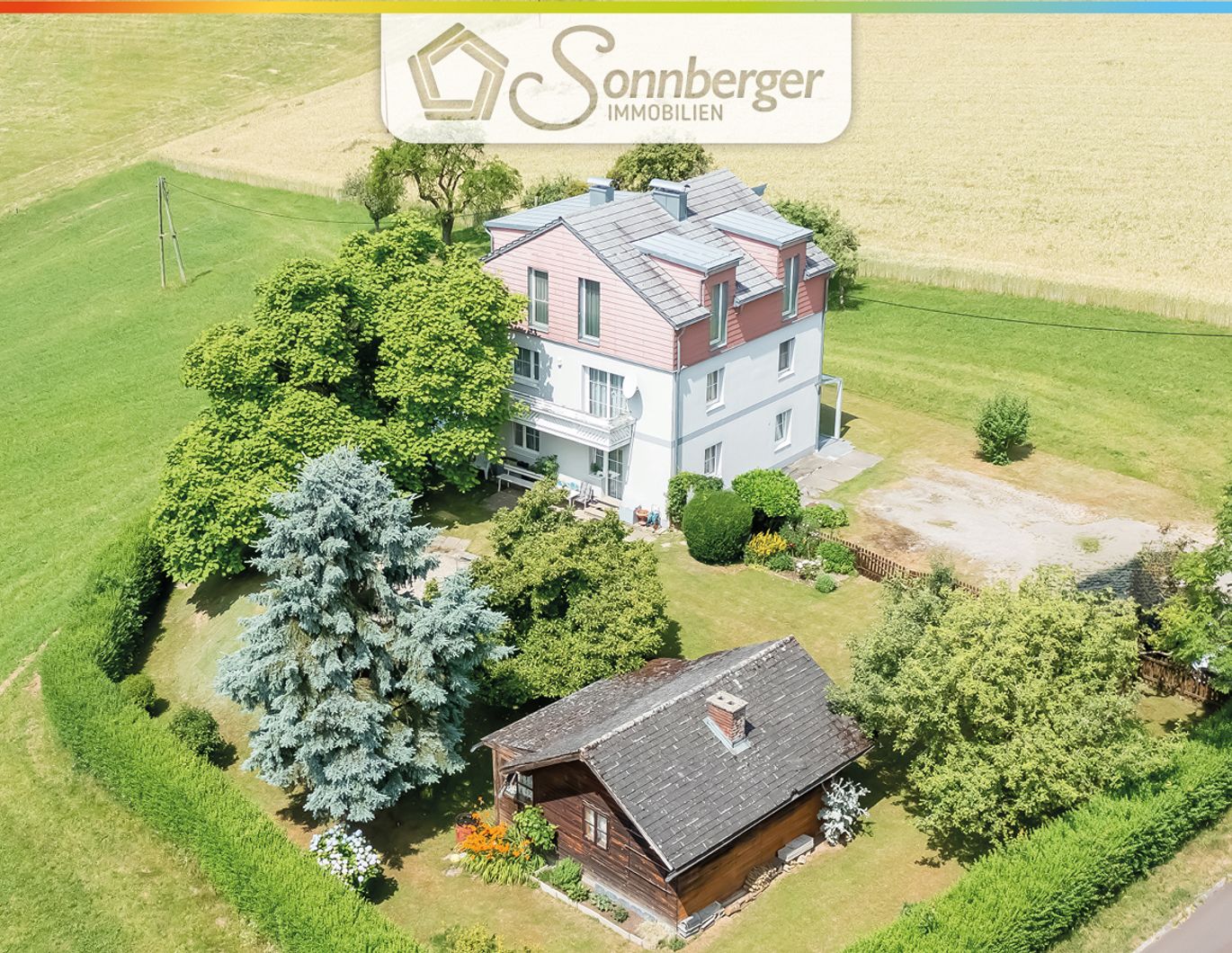 PANORAMA PUR - Zweifamilienhaus in Alleinlage mit Weitblick & Gartenidylle am Pöstlingberg