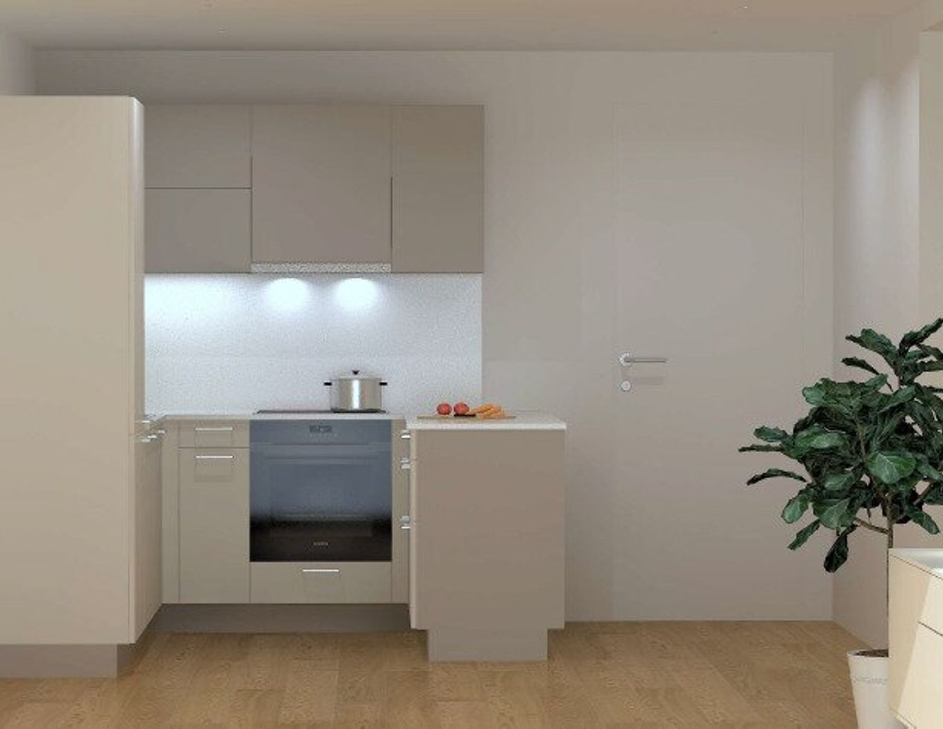 Erstbezug - Neubau 3 Zimmer Wohnung mit Balkon