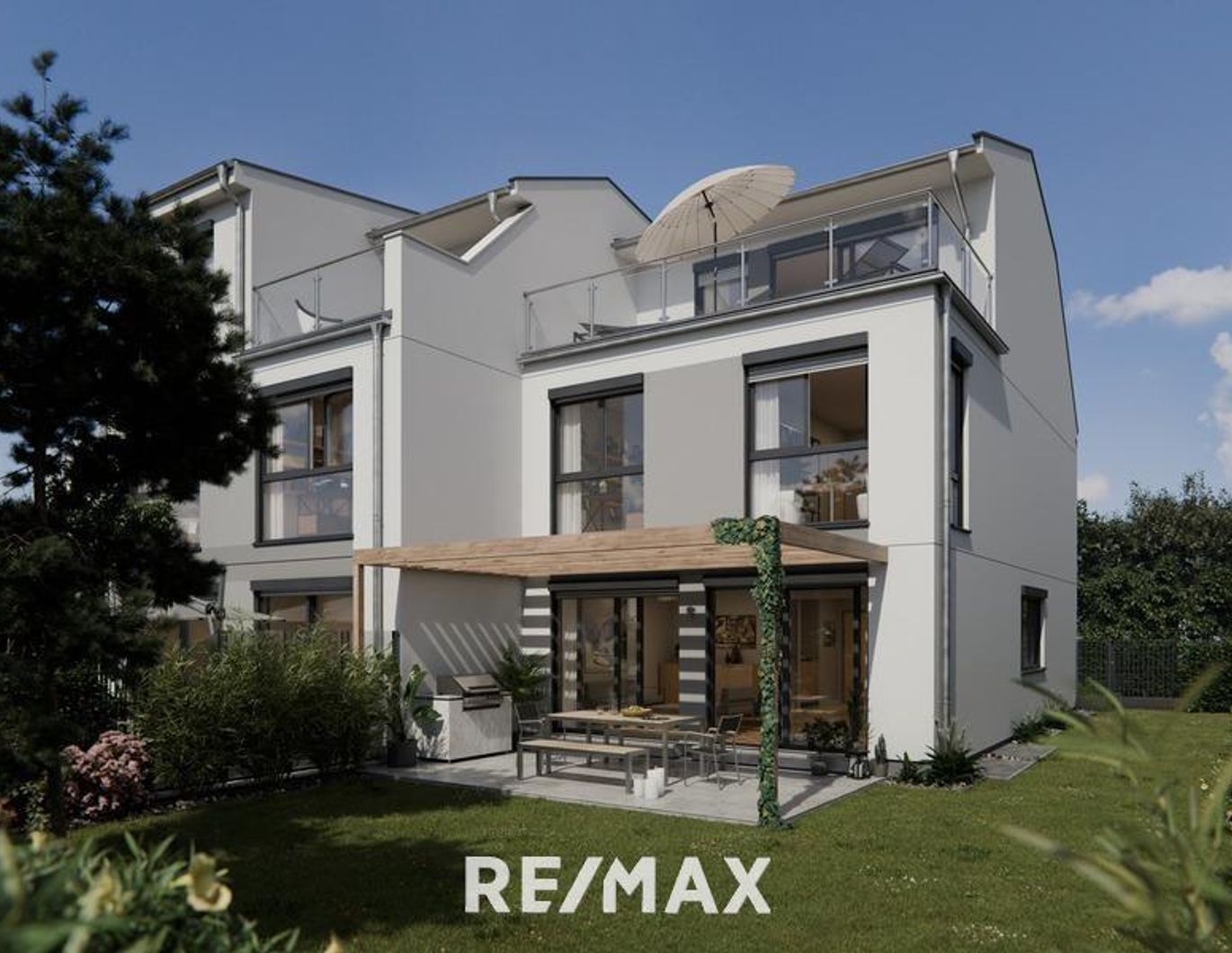 Erstbezug! Luxuriöse Doppelhaushälfte 300 Meter entfernt von der Alten Donau