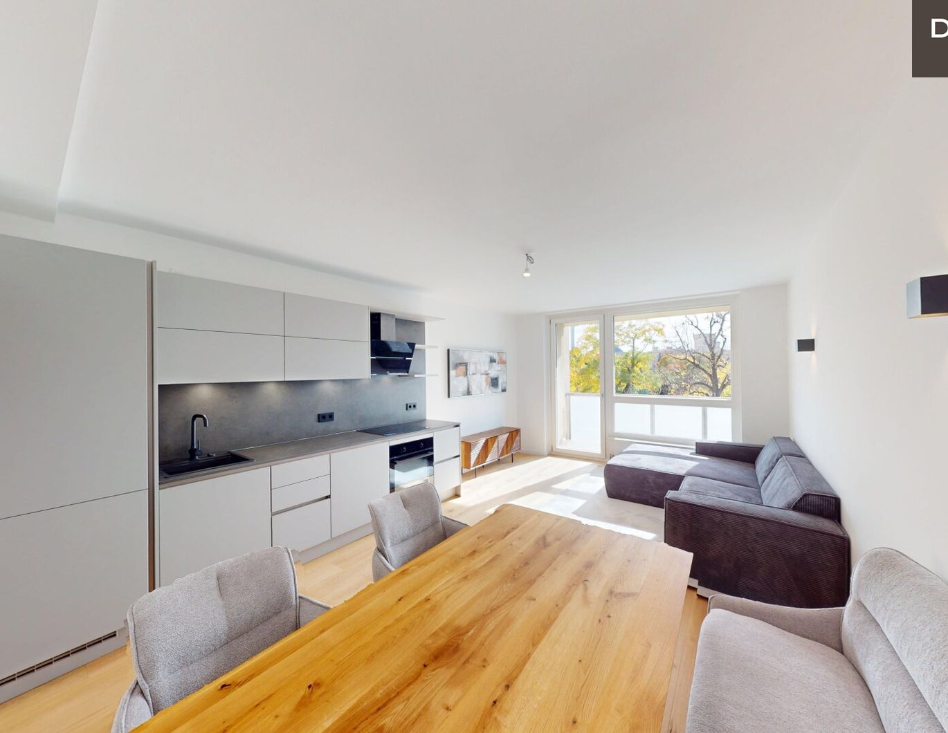 MODERNER ERSTBEZUG MIT LOGGIA UND GRÜNBLICK | KÜCHE & MÖBEL INKLUSIVE | PROVISIONSFREI