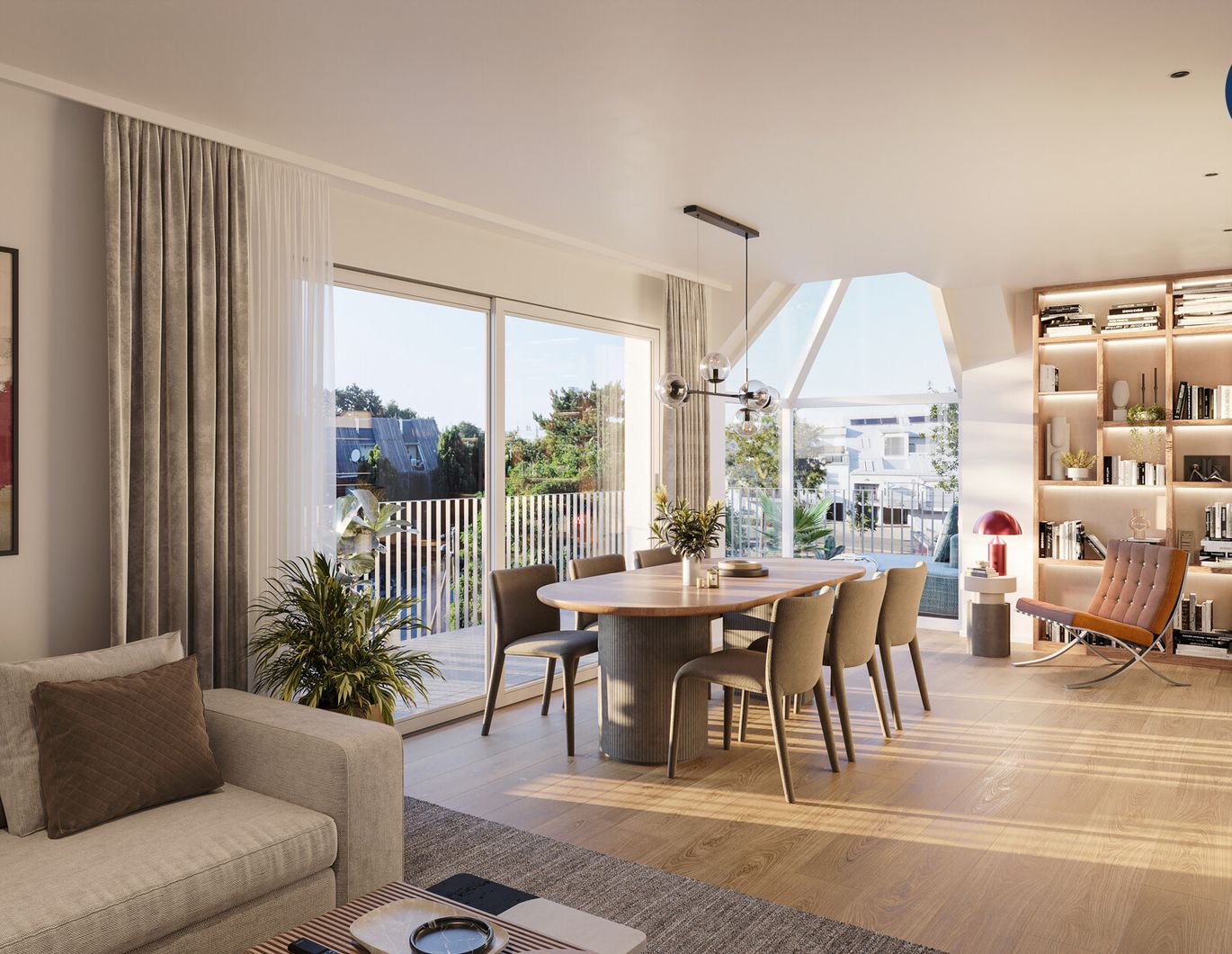 Urbanes Wohngefühl mit Balkon: Stilvolles 2-Zimmer-Domizil im Obergeschoss nahe der U1