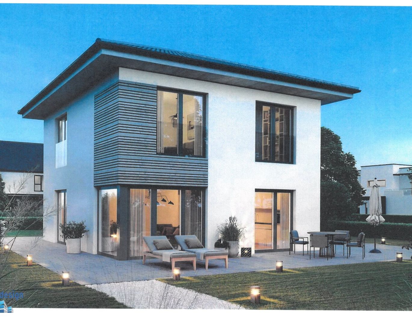 TOP Immobilie ! Neubau Erstbezug in Wilfersdorf bei Mistelbach! Modernes ELK-Haus in schöner Siedlungslage - Provisionsfrei für den Käufer !