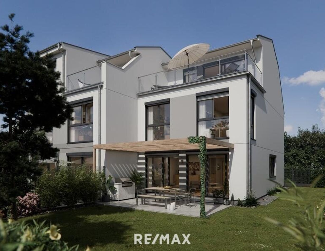 Erstbezug! Luxuriöse Doppelhaushälfte 300 Meter entfernt von der Alten Donau