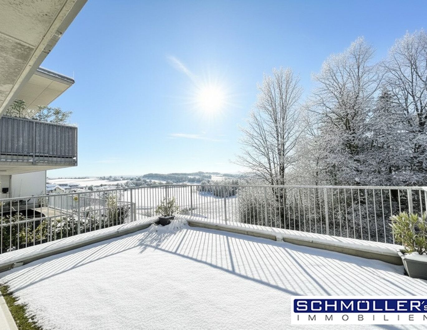 Wohnen hoch über Linz - Moderne Garten-Terrassen-Wohnung über zwei Ebenen