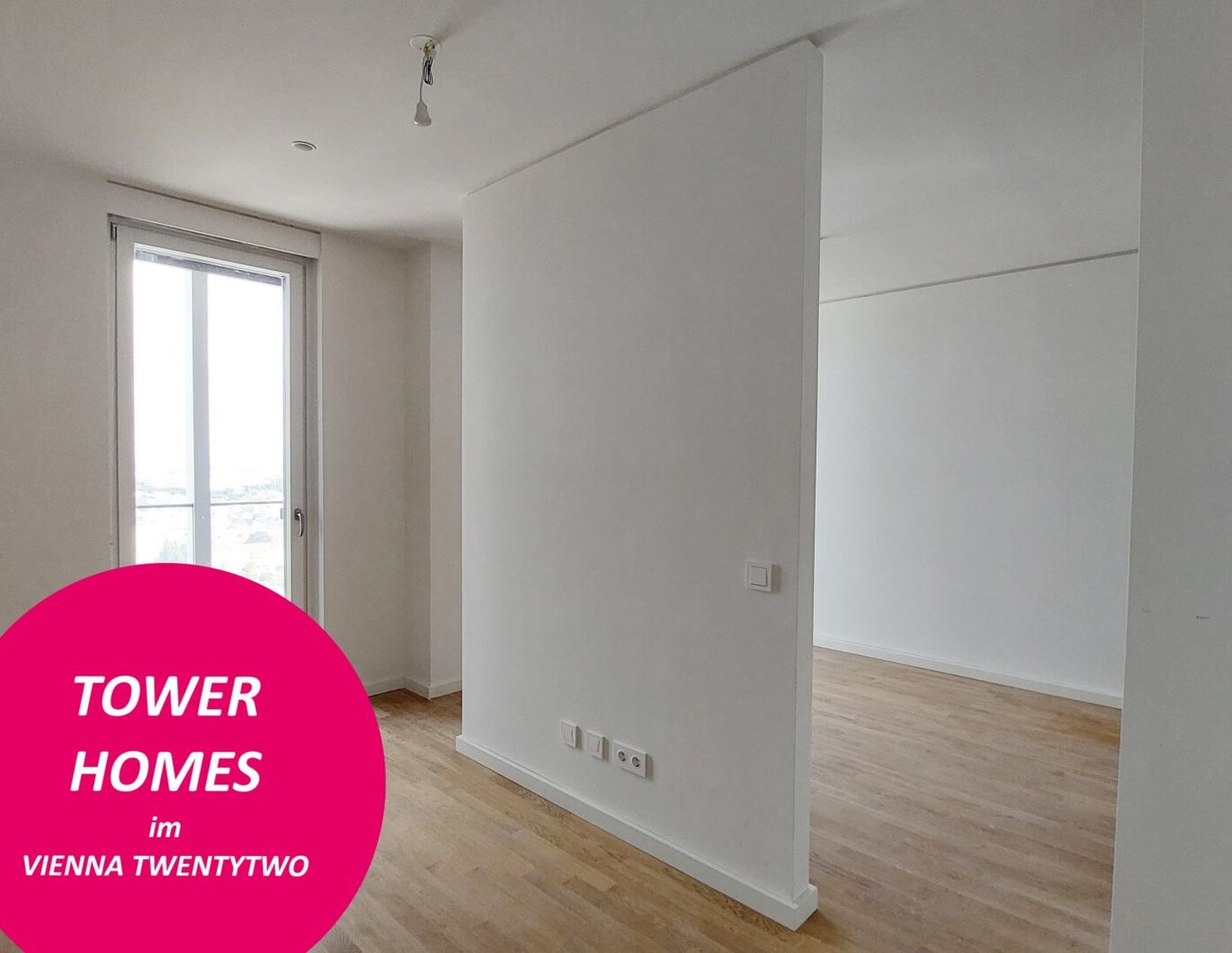 1,5-Zi.-Erstbezug mit Loggia & Rooftop Spa | TOWER HOMES