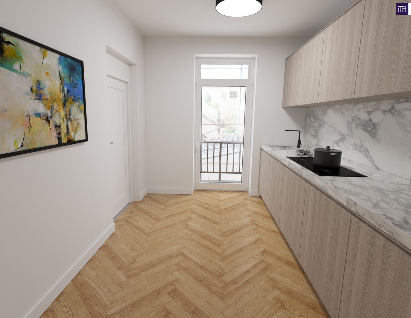 Revitalisiertes Altbaujuwel - alles, was das Herz begehrt! 3-Zimmer-Wohnung mit Klimaanlage, Terrasse, Luftwärmepumpe & edler Ausstattung mit Fischgrätparkett - überzeugen Sie sich selbst