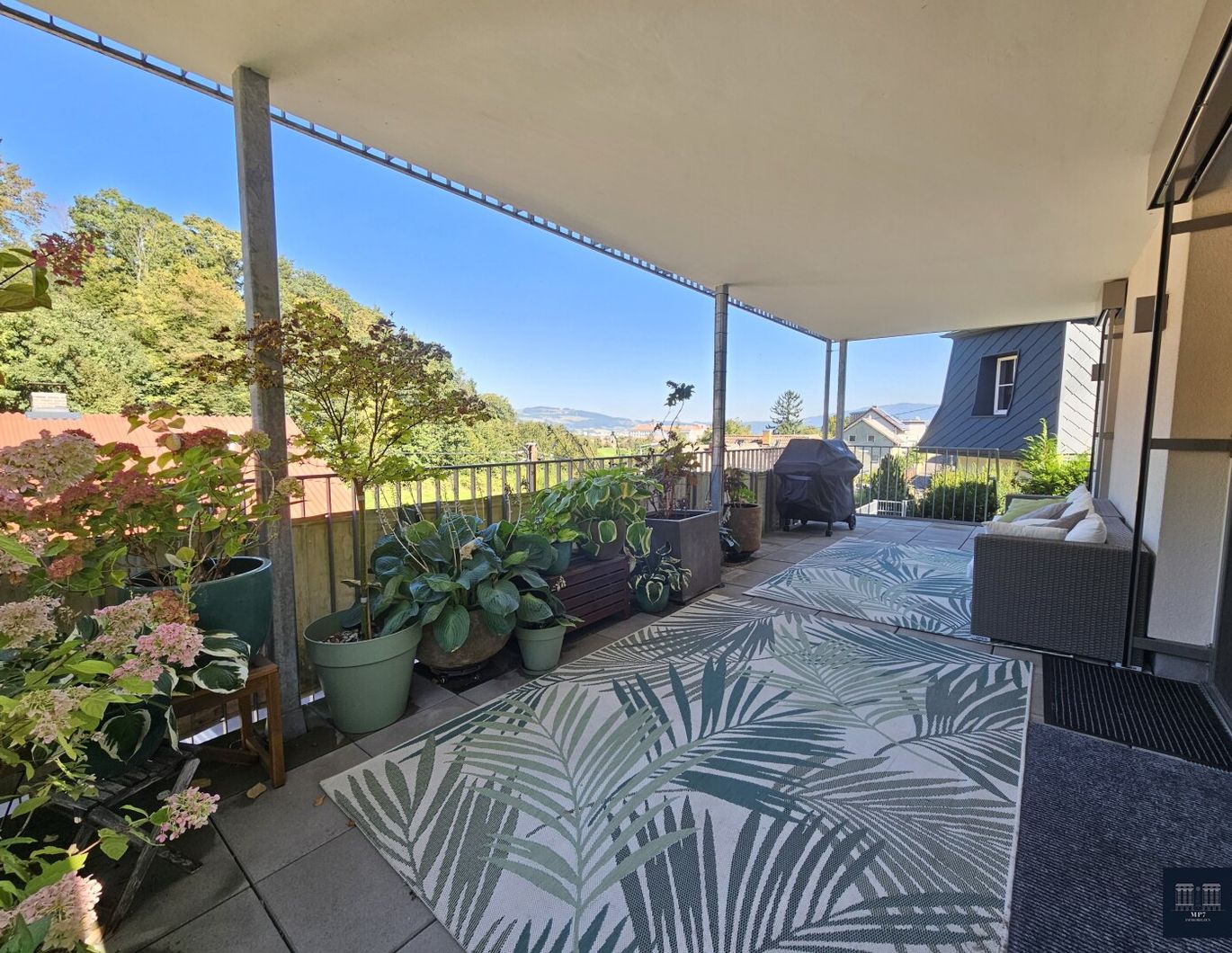 Design-Gartenwohnung in Ruhelage am Auberg