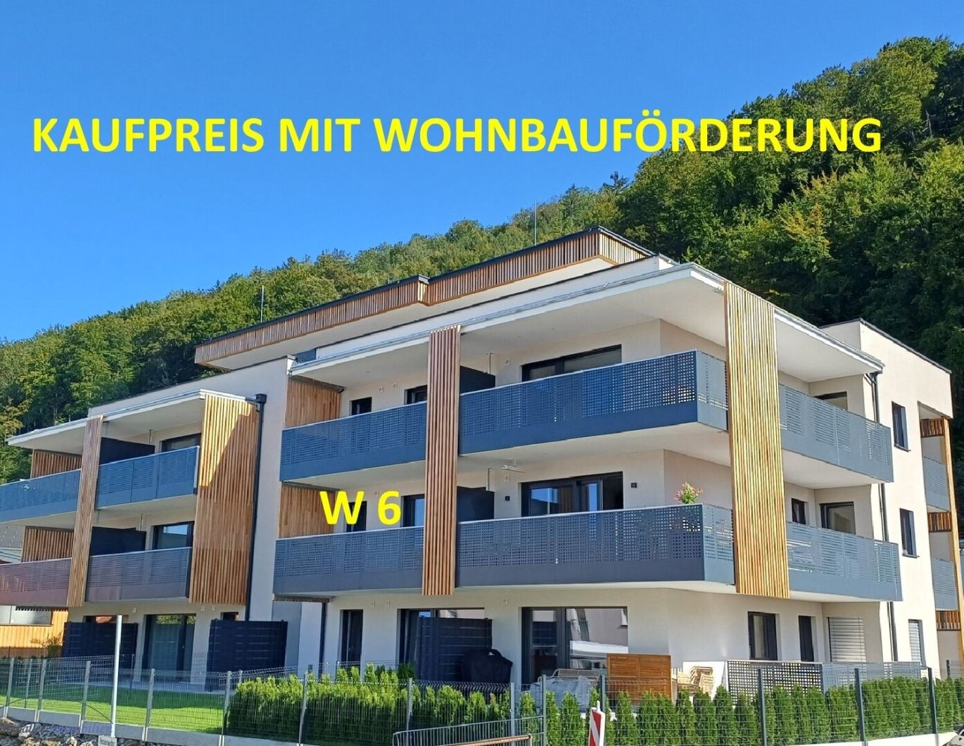 !!! NEUE WOHNBAUFÖRDERUNG !!! KAUF SALZBURG-STADT: NEUBAU/ERSTBEZUG - LINZER BUNDESSTRASSE 67: 58 m² 2-Zimmer-Wohnung - mit 12 m² Balkon - Top W 6 - bezugsfertig binnen 4-6 Wochen