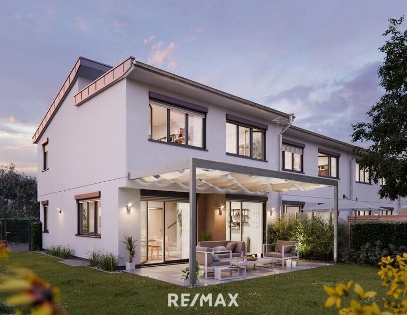 Reihenhaus auf Eigengrund in Essling - Erstbezug!