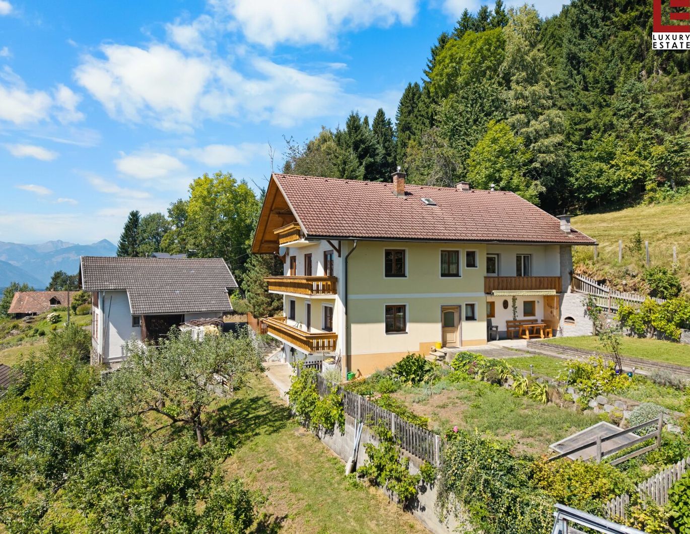 Kleiner, ehemaliger Bauernhof mit großem Potential - Region Millstättersee