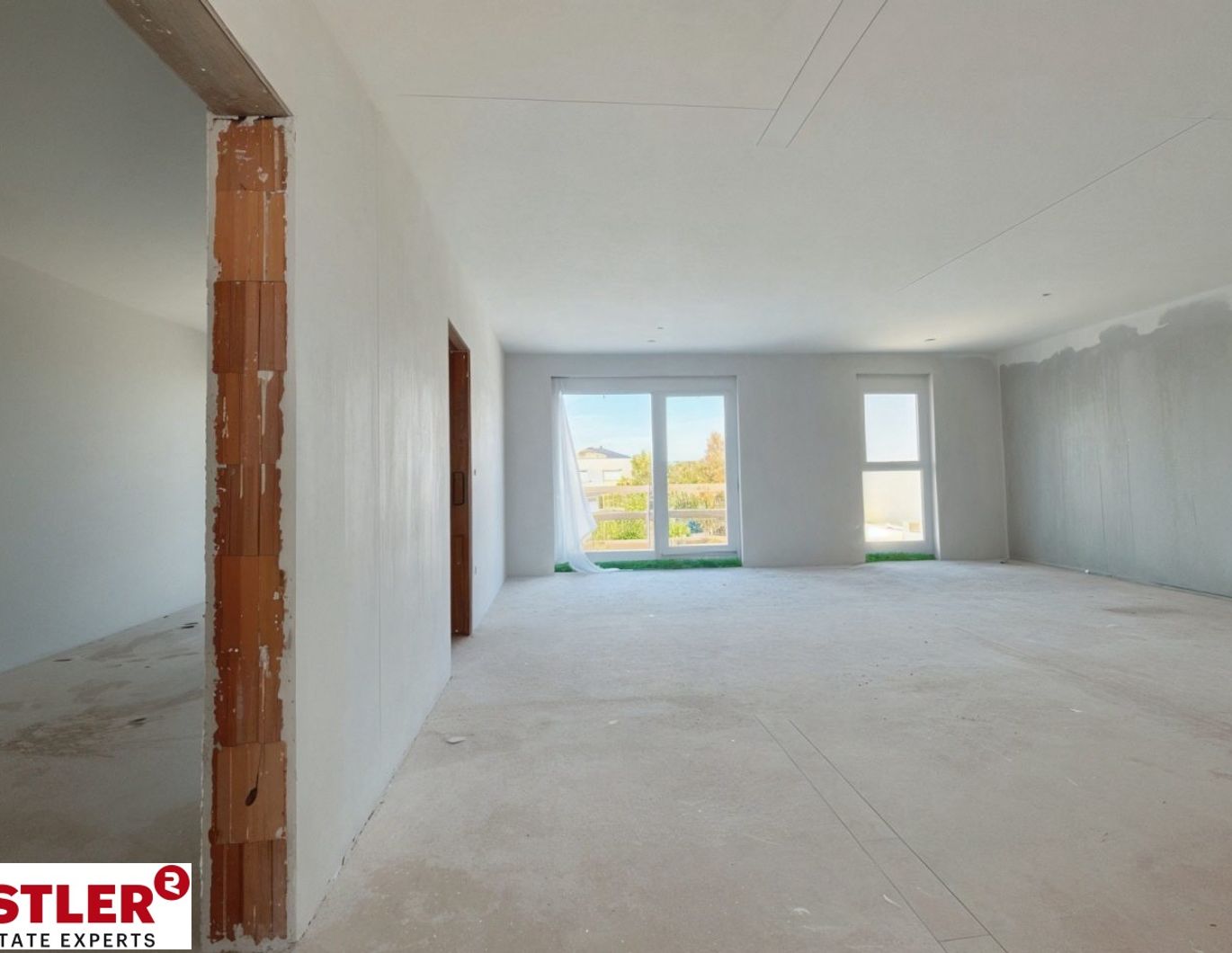westseitige 3 Zimmerwohnung mit Balkon