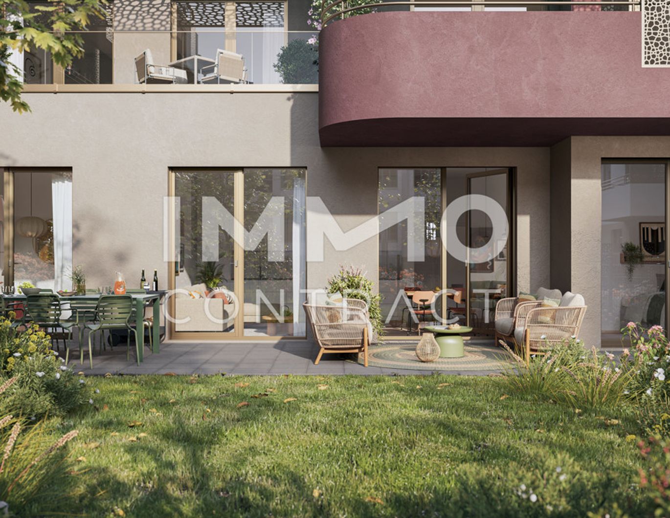 Garten-Wohnung mit viel Sonne: Provisionsfreier Neubau-Erstbezug beim Rosenhügel (NEW)