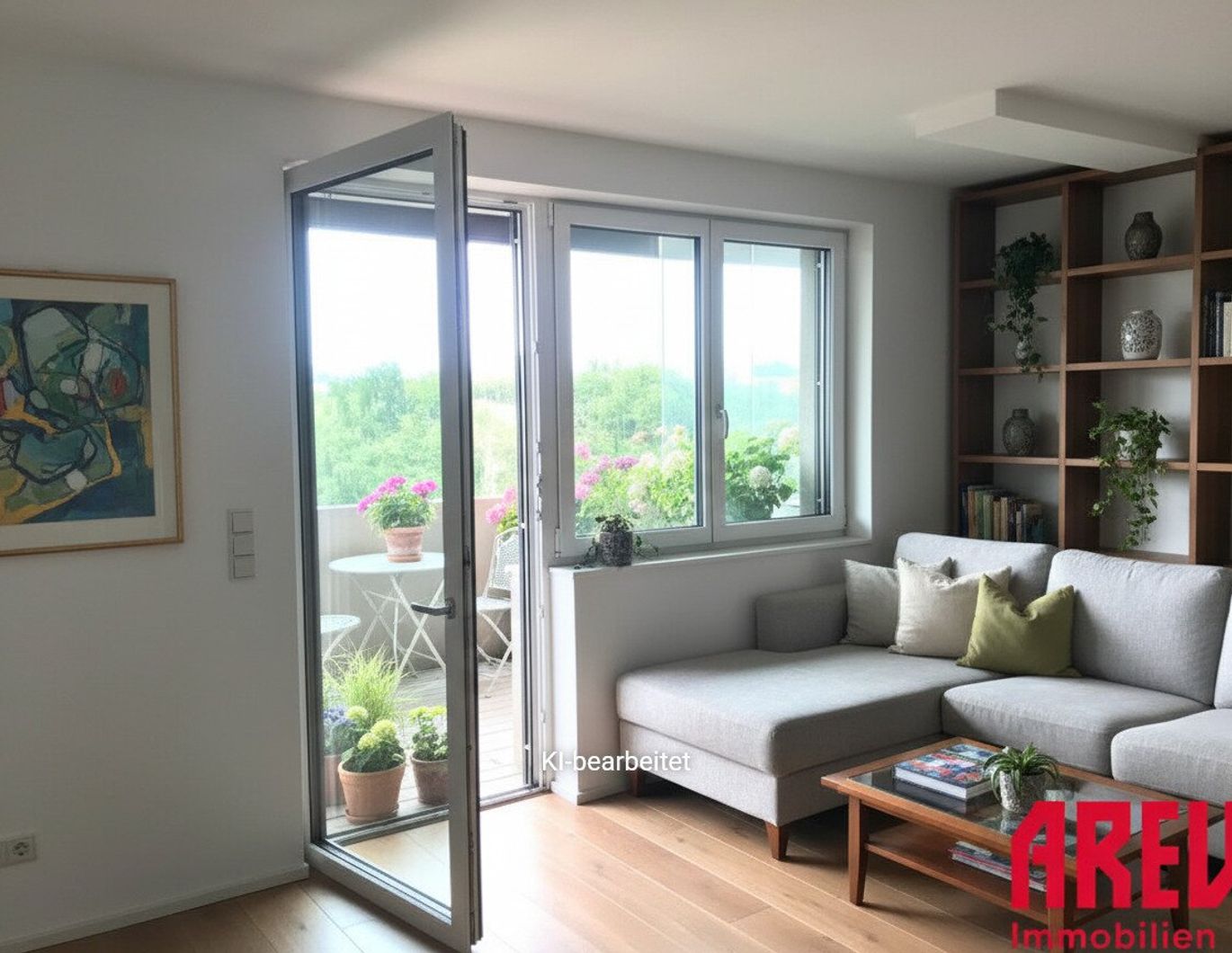 SCHÖNE 2 ZIMMERWOHNUNG IM GRÜNEN - TOP 20