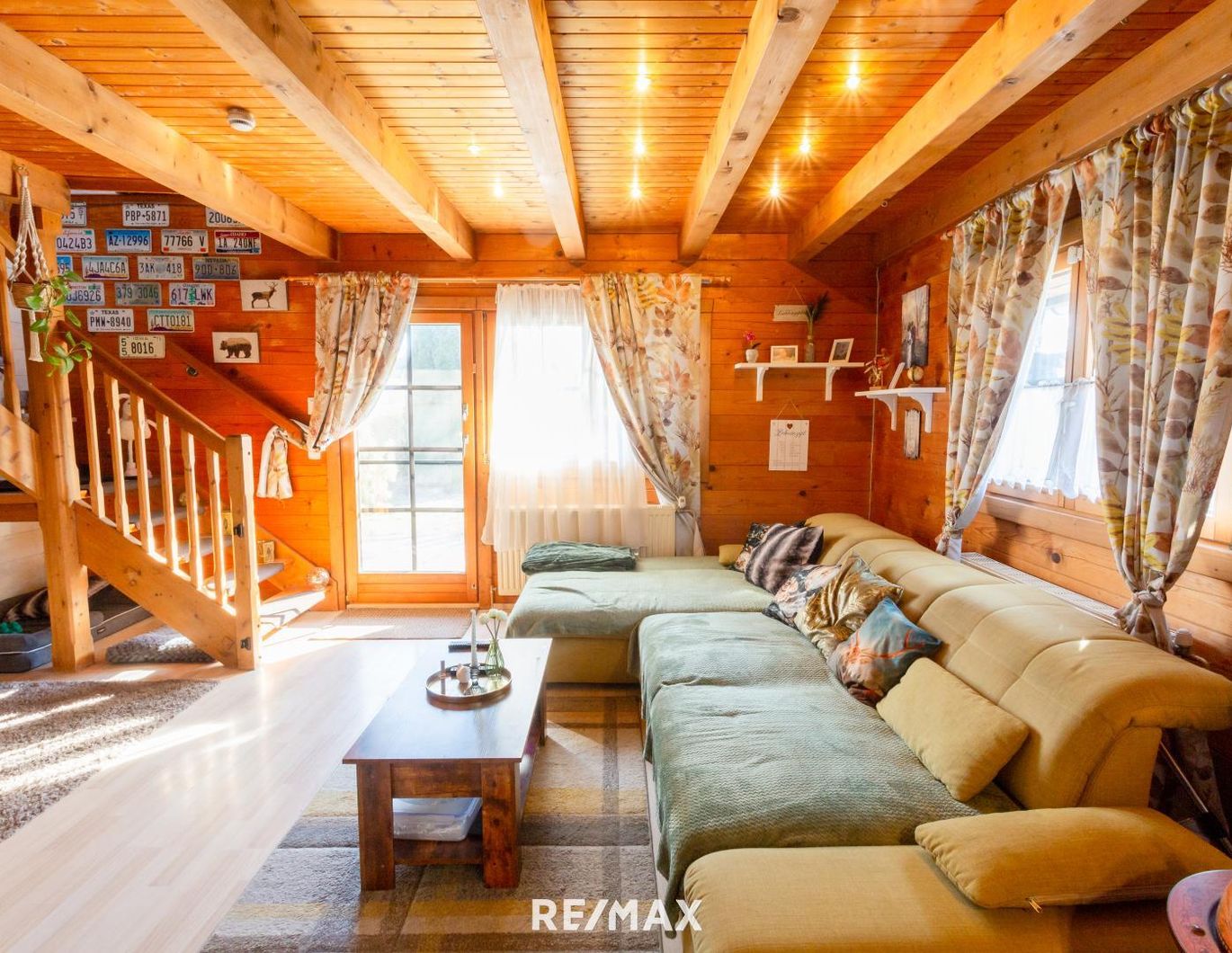 Gemütliches Blockhaus im Grünen am See - einziehen & wohlfühlen!