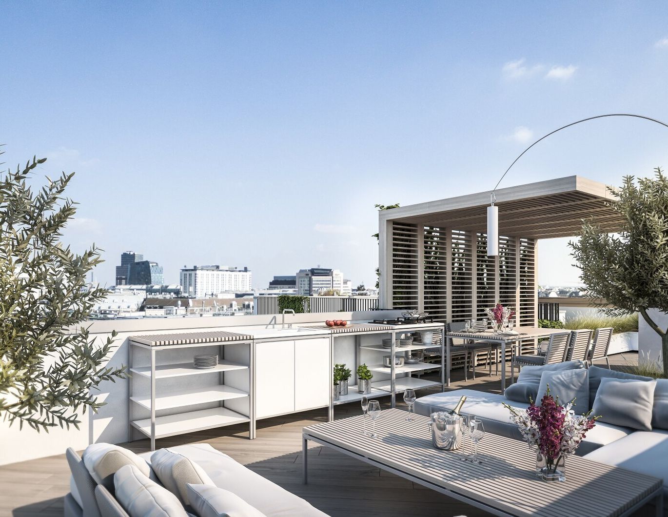 Exklusives Penthouse im Herzfeldhaus in 1010 Wien - 362 m² Luxus mit Pool & Stephansdom-Blick