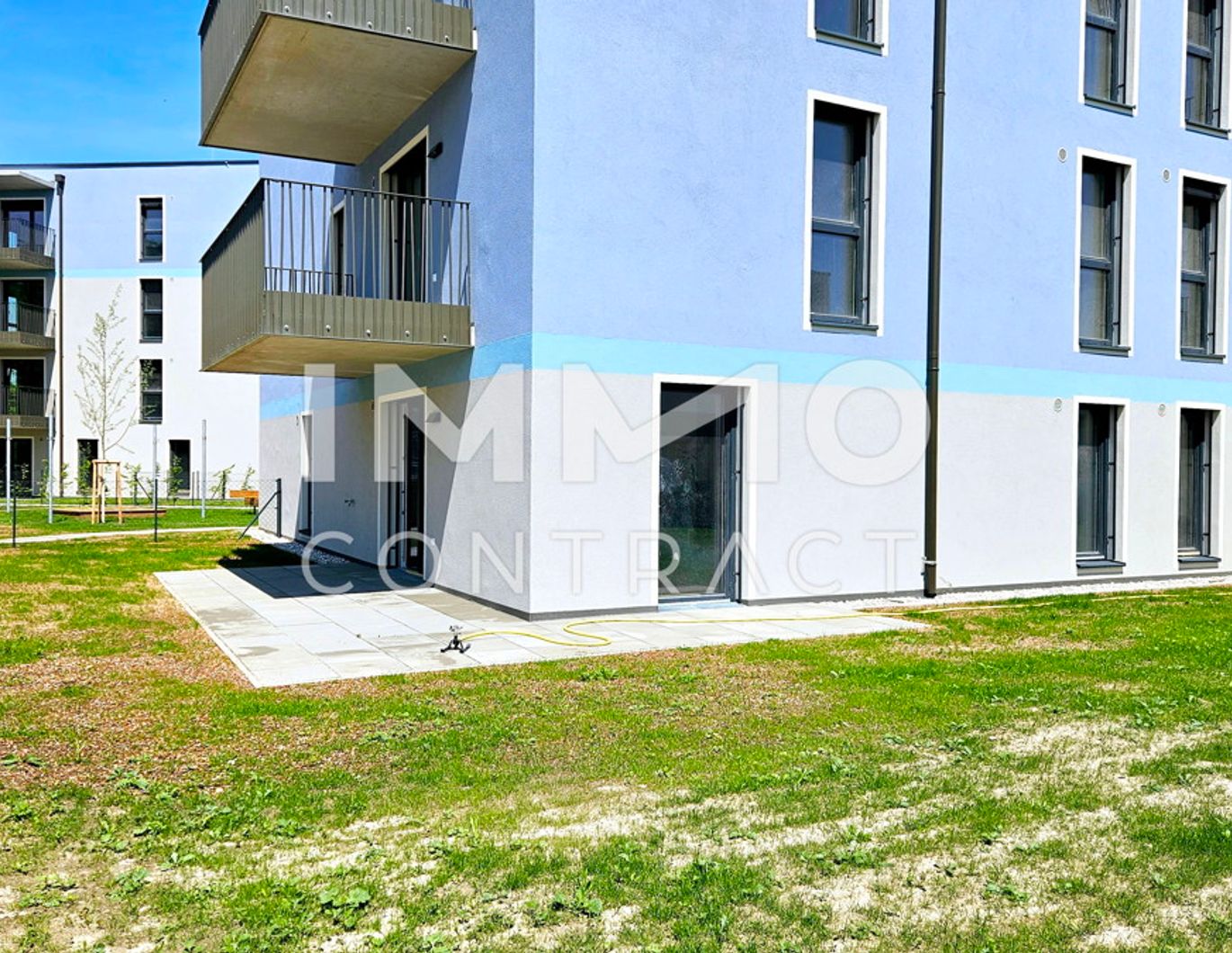 217 m2 Süd-Eigengarten! Provisionsfreie 4-Zimmer-Wohnung - hell, modern, Top-Ausstattung, Erstbezug