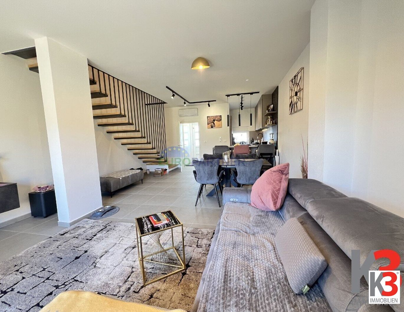 Istrien, Novigrad, wunderschönes Reihenhaus mit Meerblick