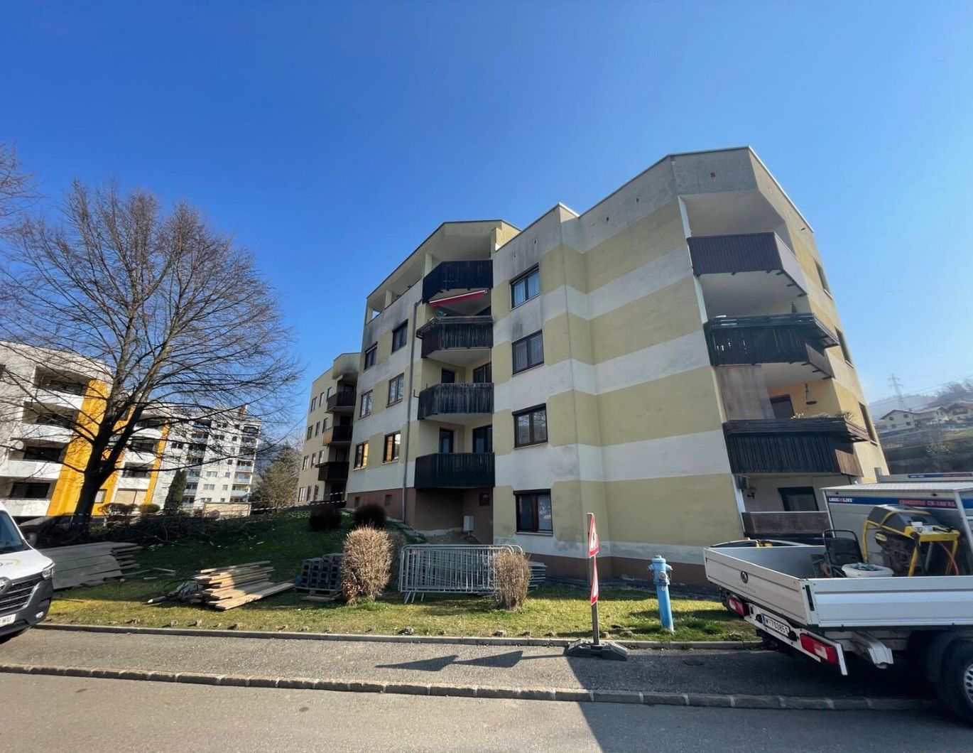 Helle, zentrumsnahe Wohnung mit Loggia in Kindberg - 61,48 m², nur € 680 Miete!