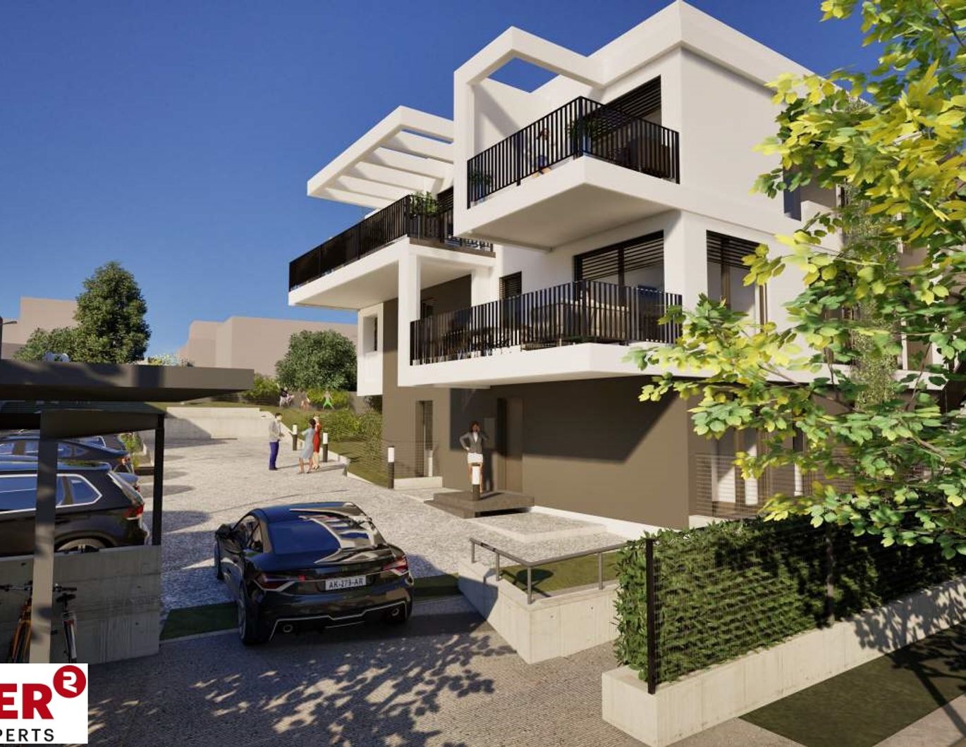 Gartenwohnung mit 4 Zimmer in Zentrumslage