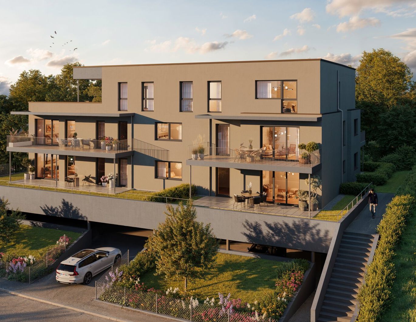 Exklusives Wohnen im begehrten Stadtteil St. Peter/Graz - Eleganz trifft Freiraum - NEUBAU / PROVISIONSFREI