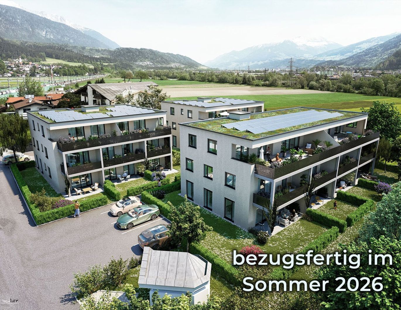 DREIKLANG Baumkirchen - auch im Winterhalbjahr voll besonnt