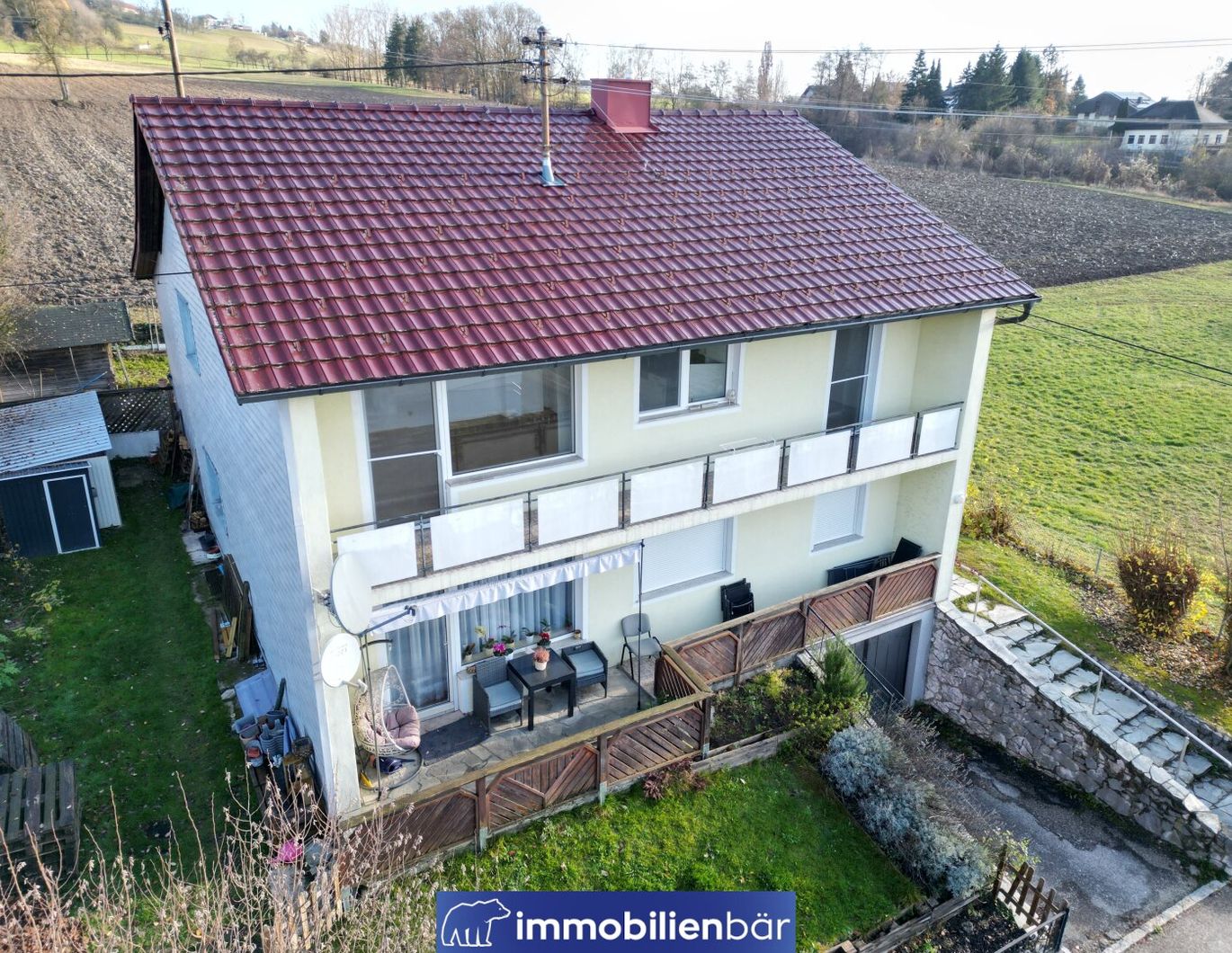 Gemütliches Zweifamilienhaus in TOP-Lage mit Weitblick in Bad Schallerbach - Eigennutzer/Familientraum