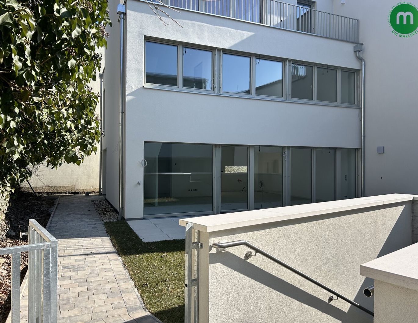 Exklusives Neubau-Reihenhaus in Klosterneuburg-Weidling - belagsfertige oder schlüsselfertige Übergabe möglich
